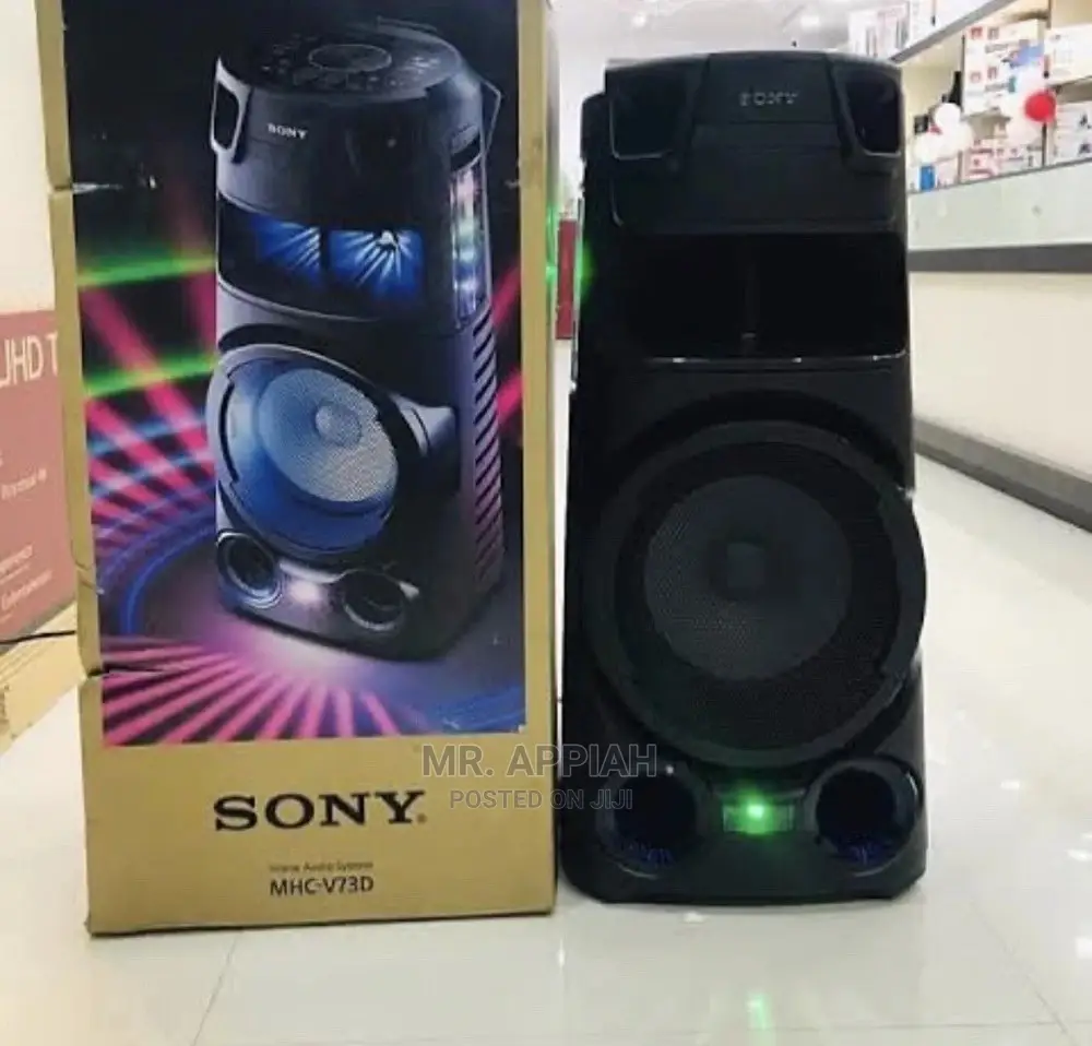 (MHC-V73D)Turn On The Party Mode With Sony Sound Speaker
