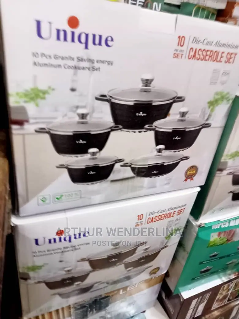 5 Set Non Stick Cooking Untensils(Granite Cookware Pot Set)