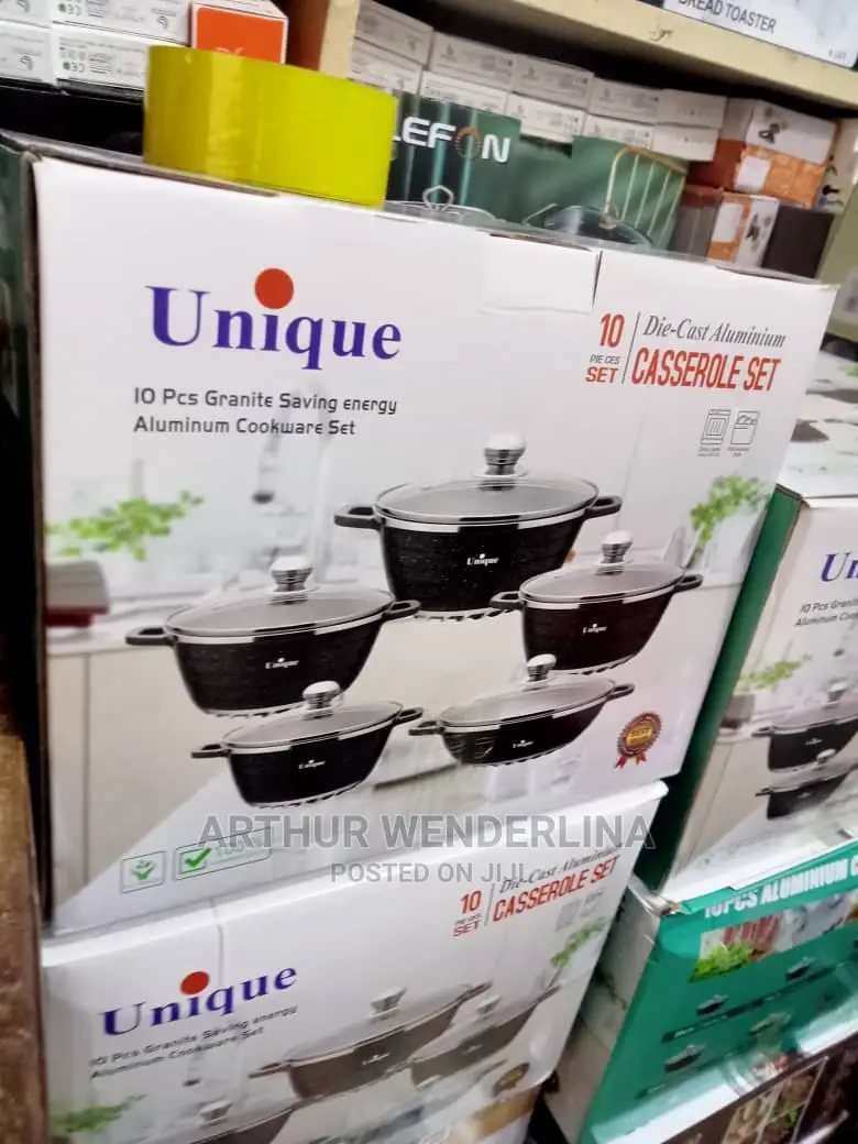 5 Set Non Stick Cooking Untensils(Granite Cookware Pot Set)