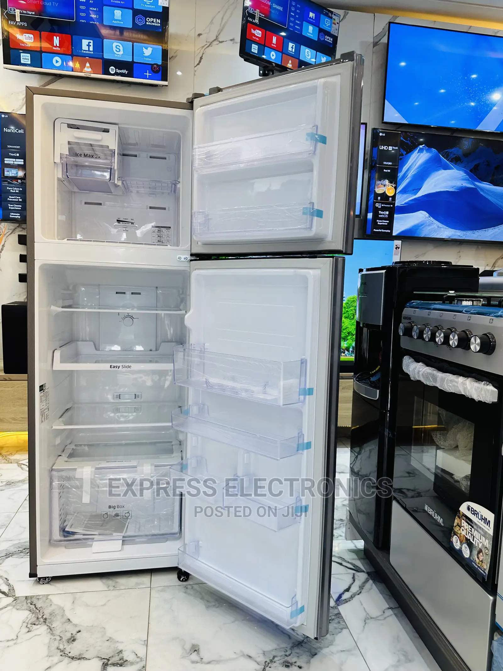 Samsung Powerful Compressor Rt31 Top Freezer Fridge