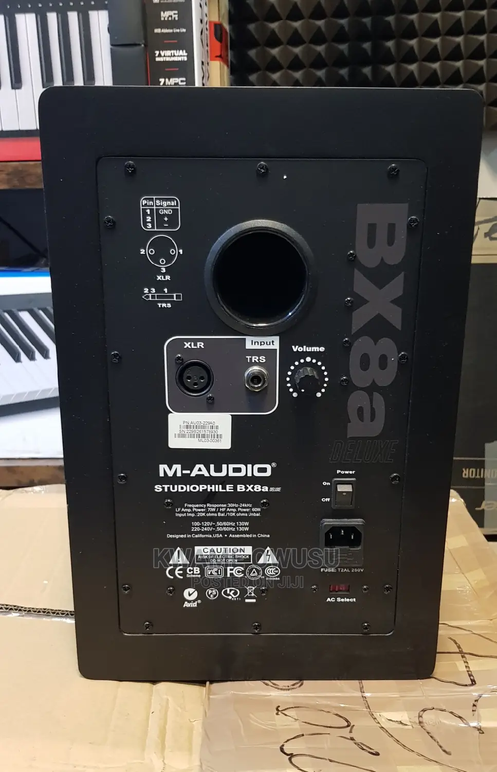 MAudio Bx8a DELUXE Studio Monitor in Alajo Audio & Music Equipment, Kwame Owusu