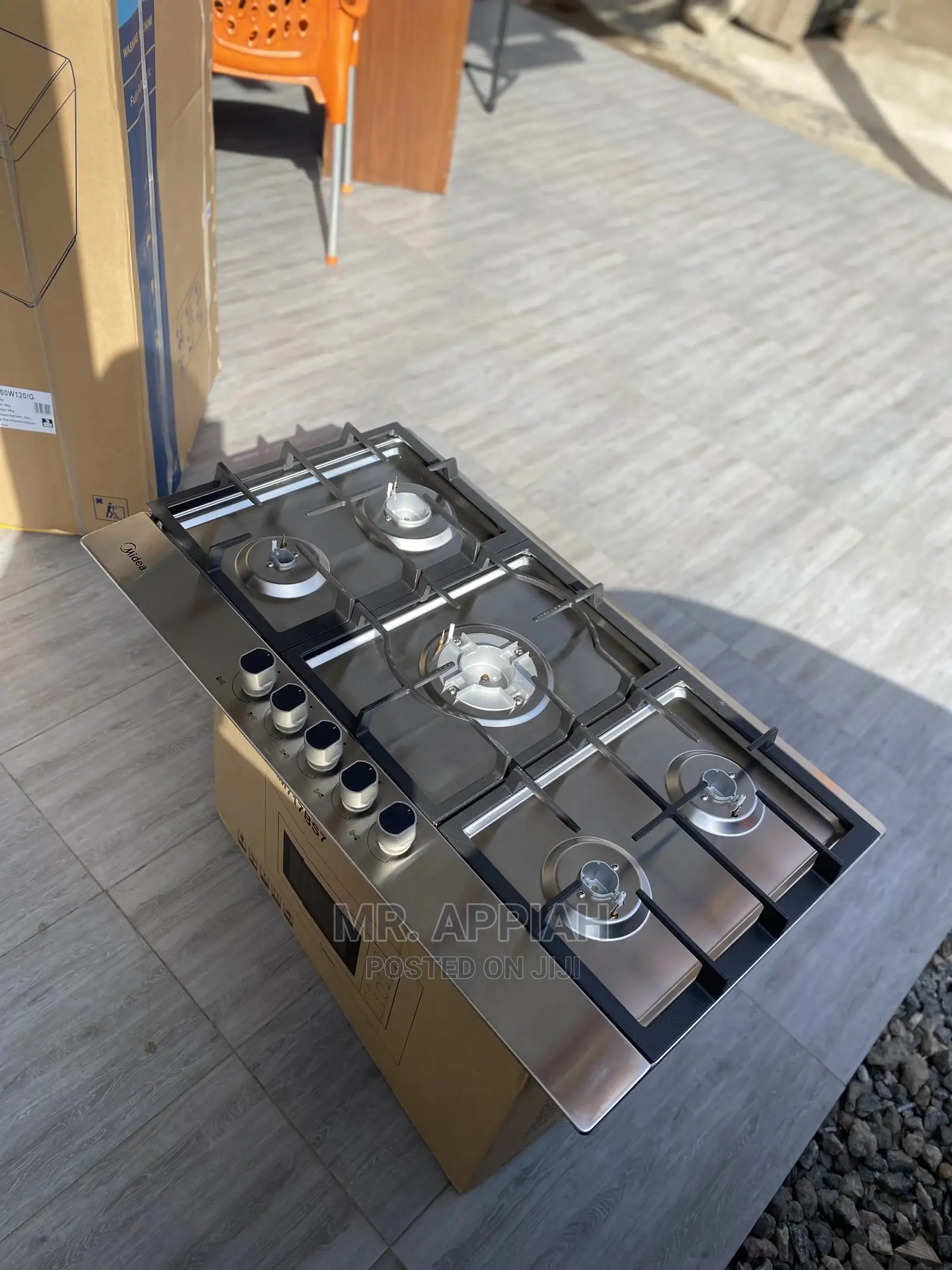 Durable and Affordable Midea 5 Burner Gas Hob(90G50ME005-SFT