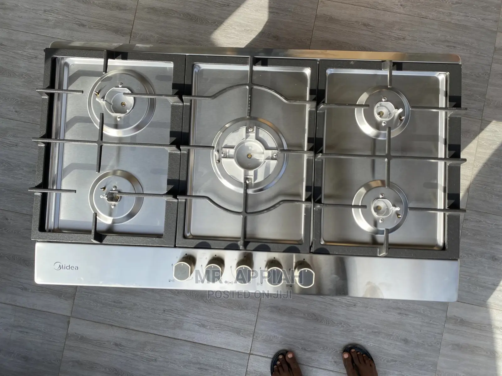 Shop Midea(90G50ME005-Sft) 5-Burner Gas Hob at Best Price 