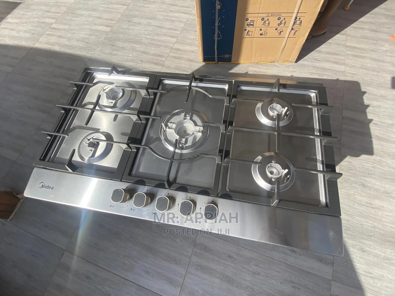 (90G50ME005)Midea 5 Burner Gas Hob With Flame Failure Device