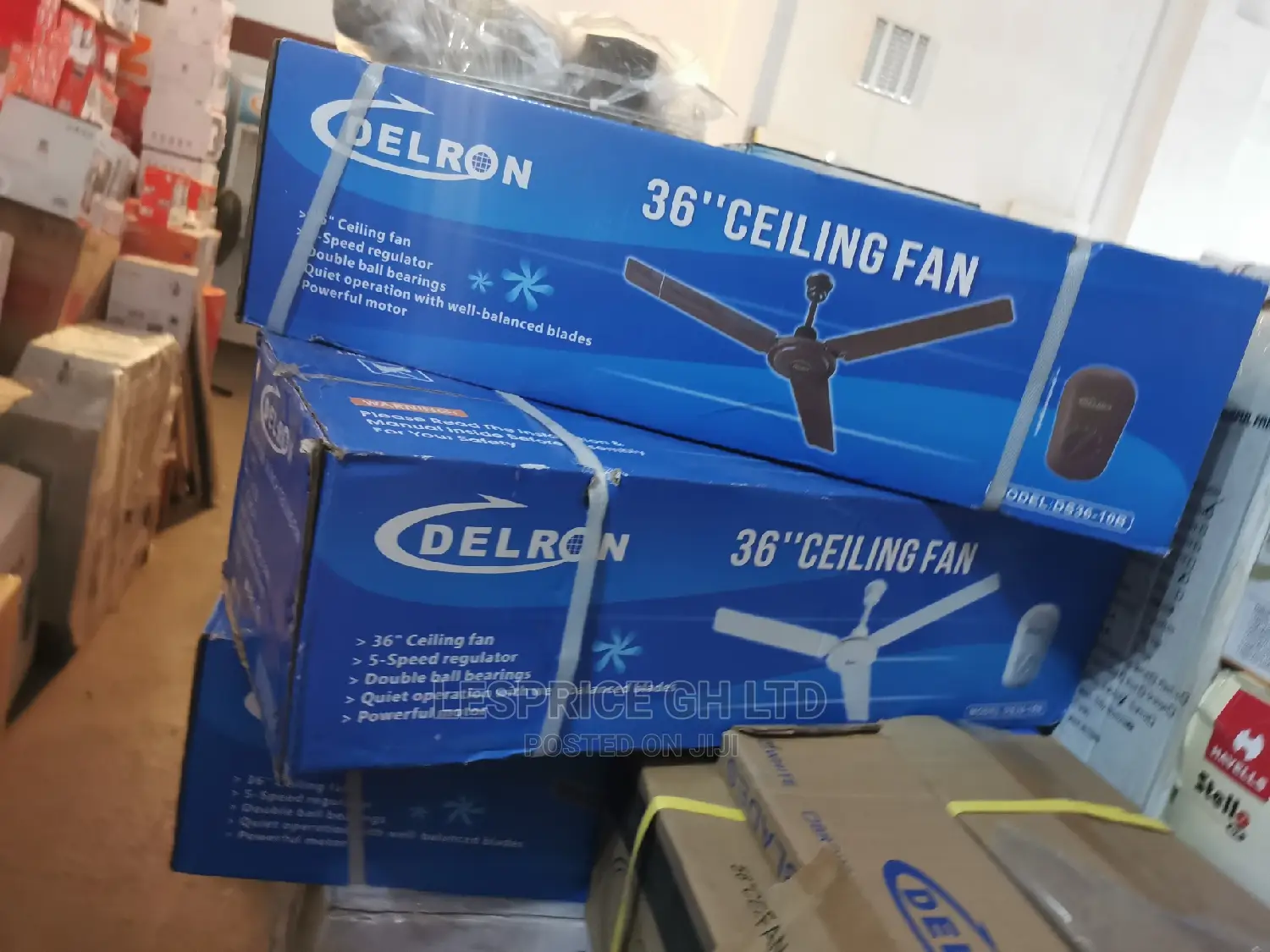 Wonderful Delron Ceiling Fan 36 "
