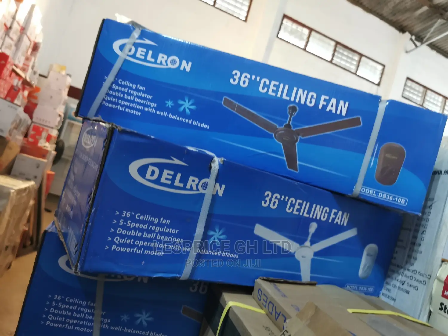 Fascinating Delron Ceiling Fan 36 "