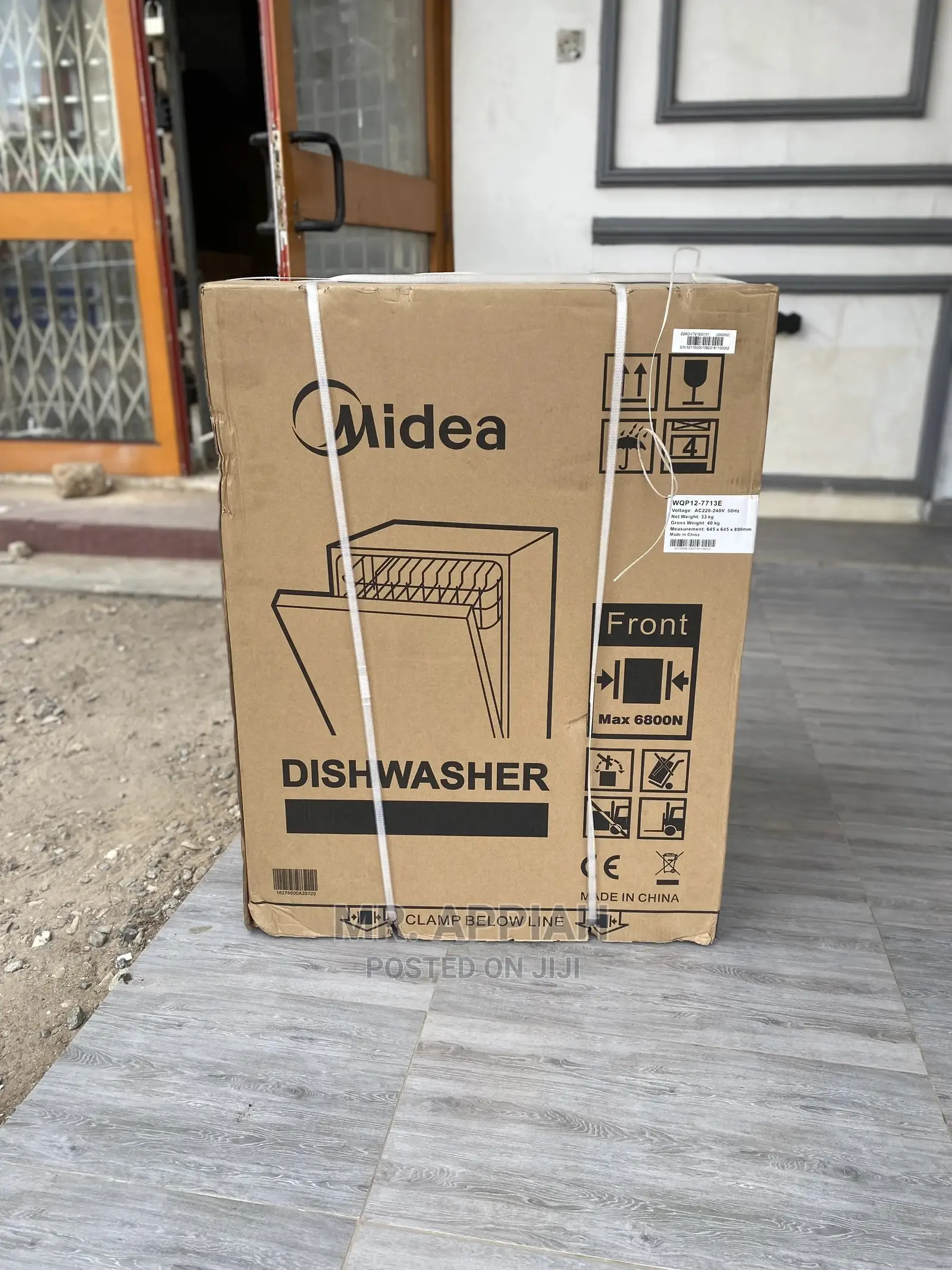 Fill It,Shut It and Forget It (WQP12-7713E)Midea Dishwasher