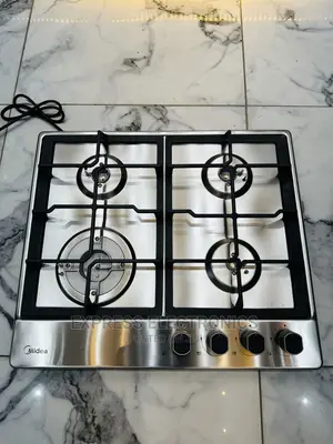 Stainless Steel Hob Gas Cooker Inbuilt Midea 60G40ME 4b