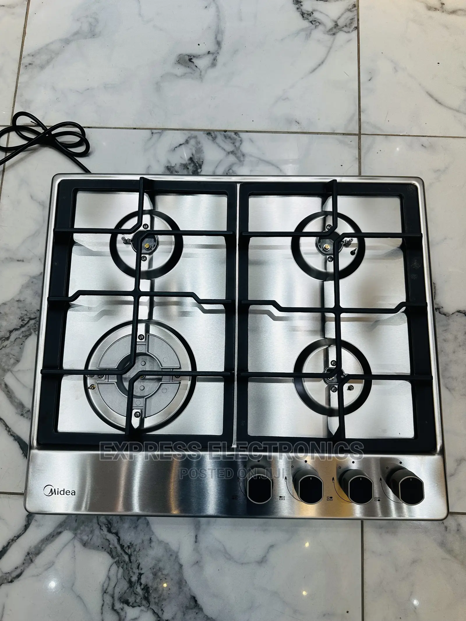 New Pan Supports Design Midea 60G40ME 4burner Hob Gas Cooker