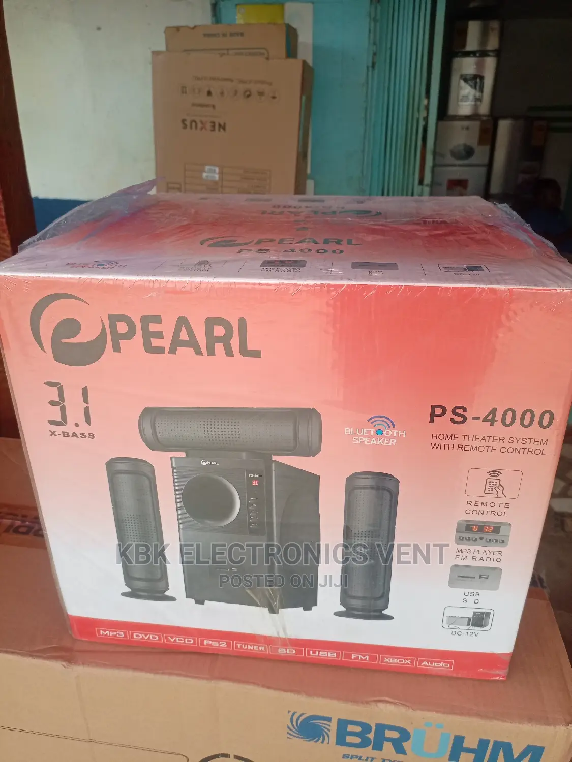 Pearl 3.1 Channel Bluetooth Speaker