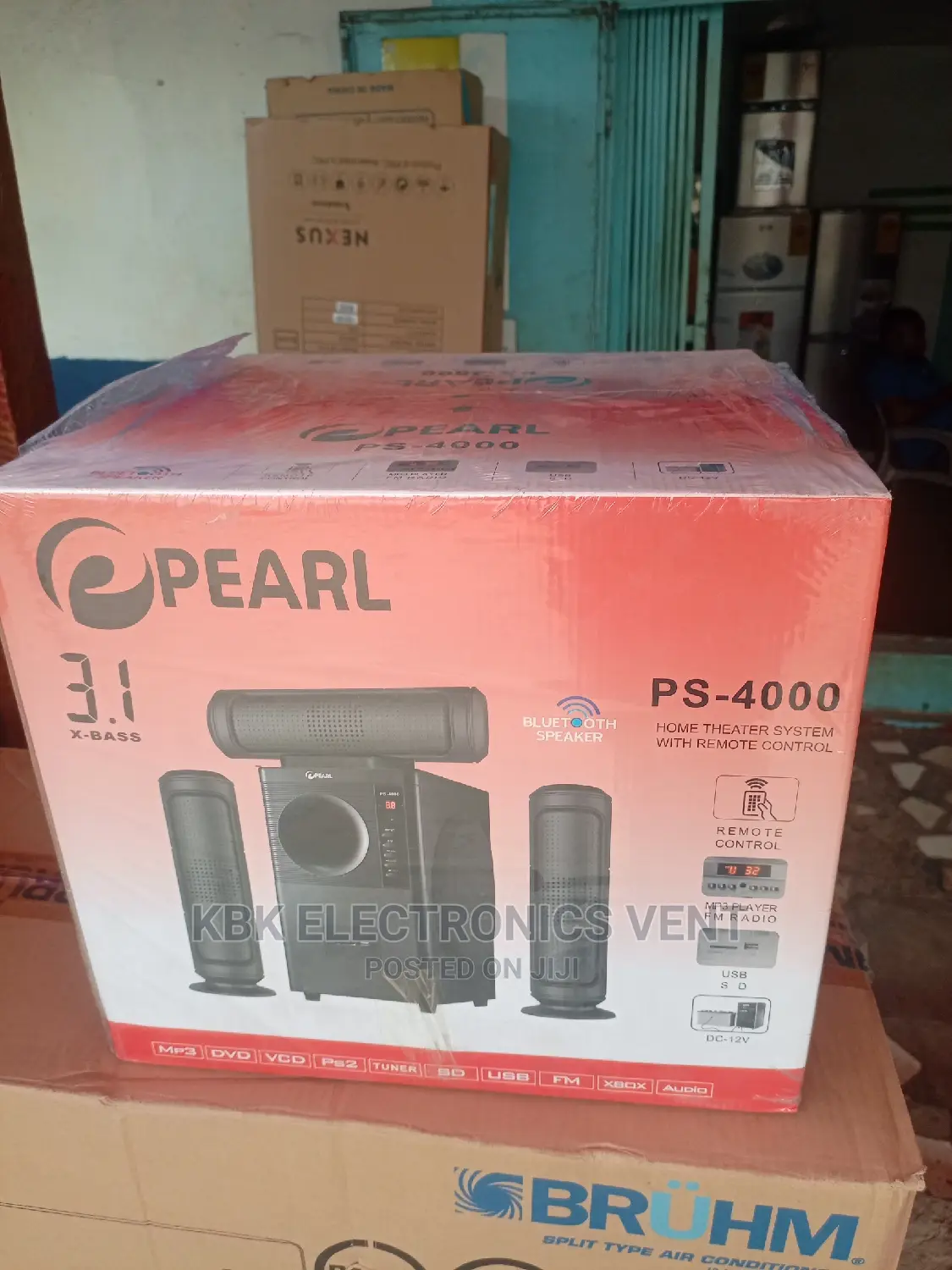 Pearl 3.1 Channel Bluetooth Speaker