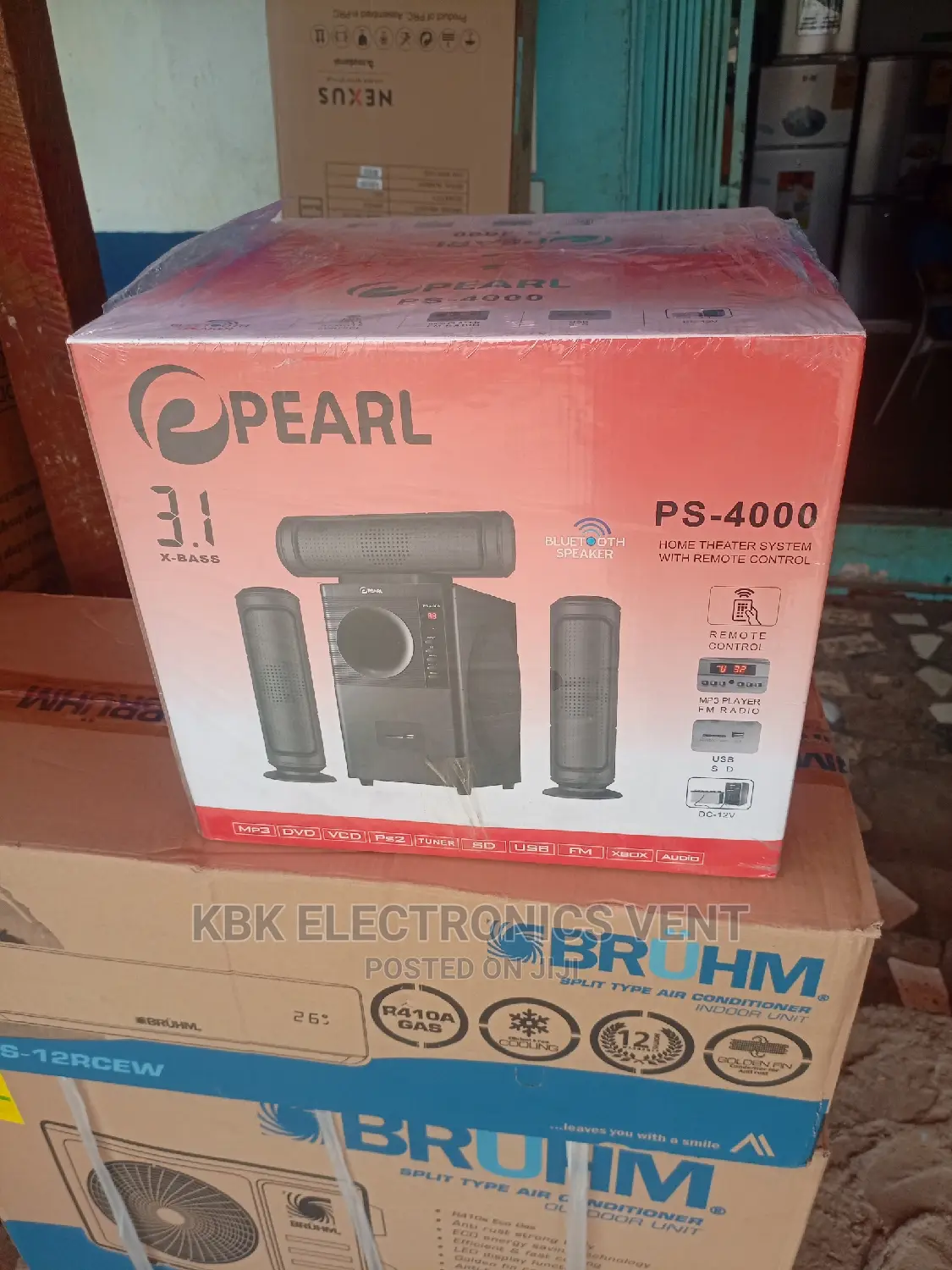 Pearl 3.1 Channel Bluetooth Speaker