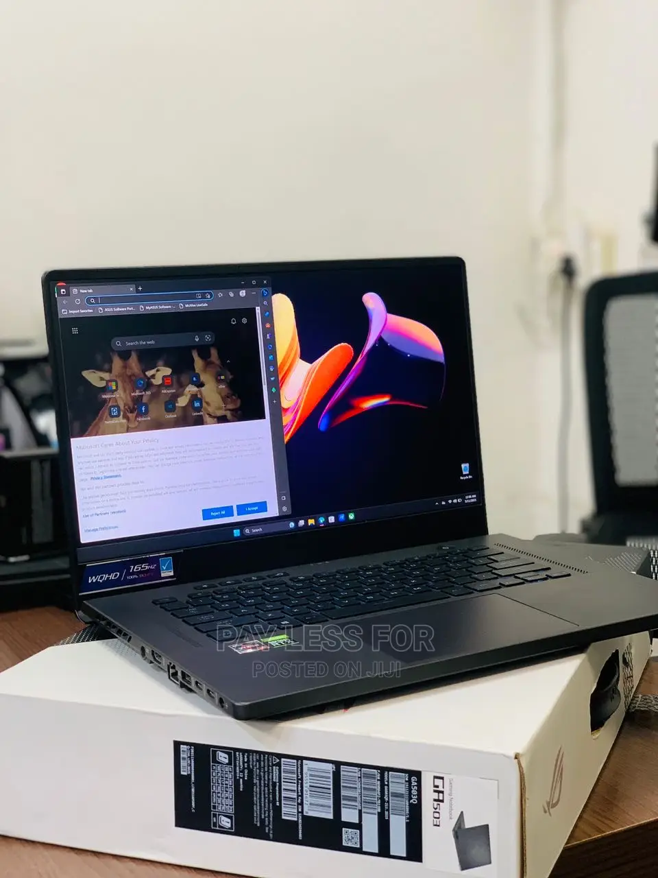 New Laptop Asus ROG Zephyrus G15 GA503QR 16GB AMD Ryzen 9 SSD 1T