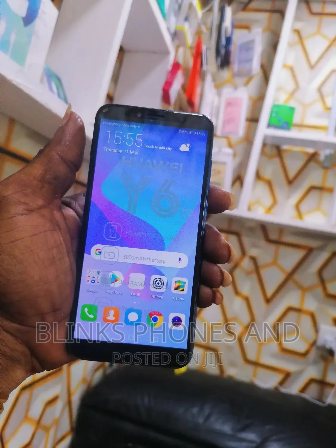 New Huawei Y6p 64 GB Blue