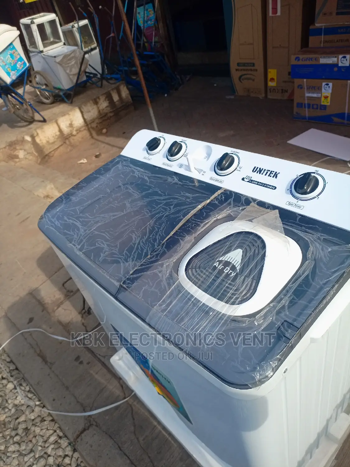 UNITEK 12KG Twin Tub Washing Machine