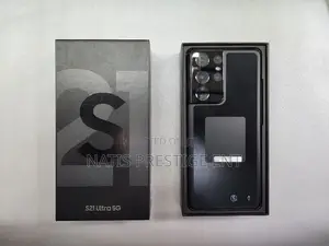 New Samsung Galaxy S21 Ultra 5G 128 GB Black