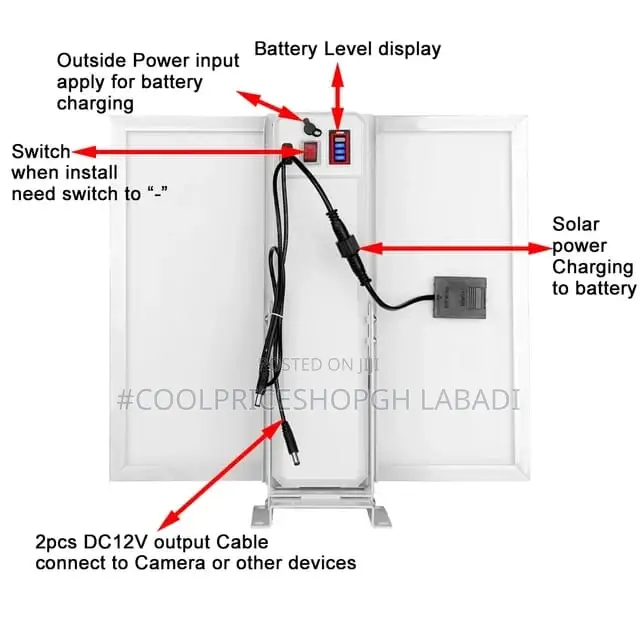 Solar Panel 12v Supply