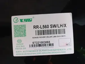 Range Rover Velar 2017,2018,2019,2020,2021 Vent Window Glass
