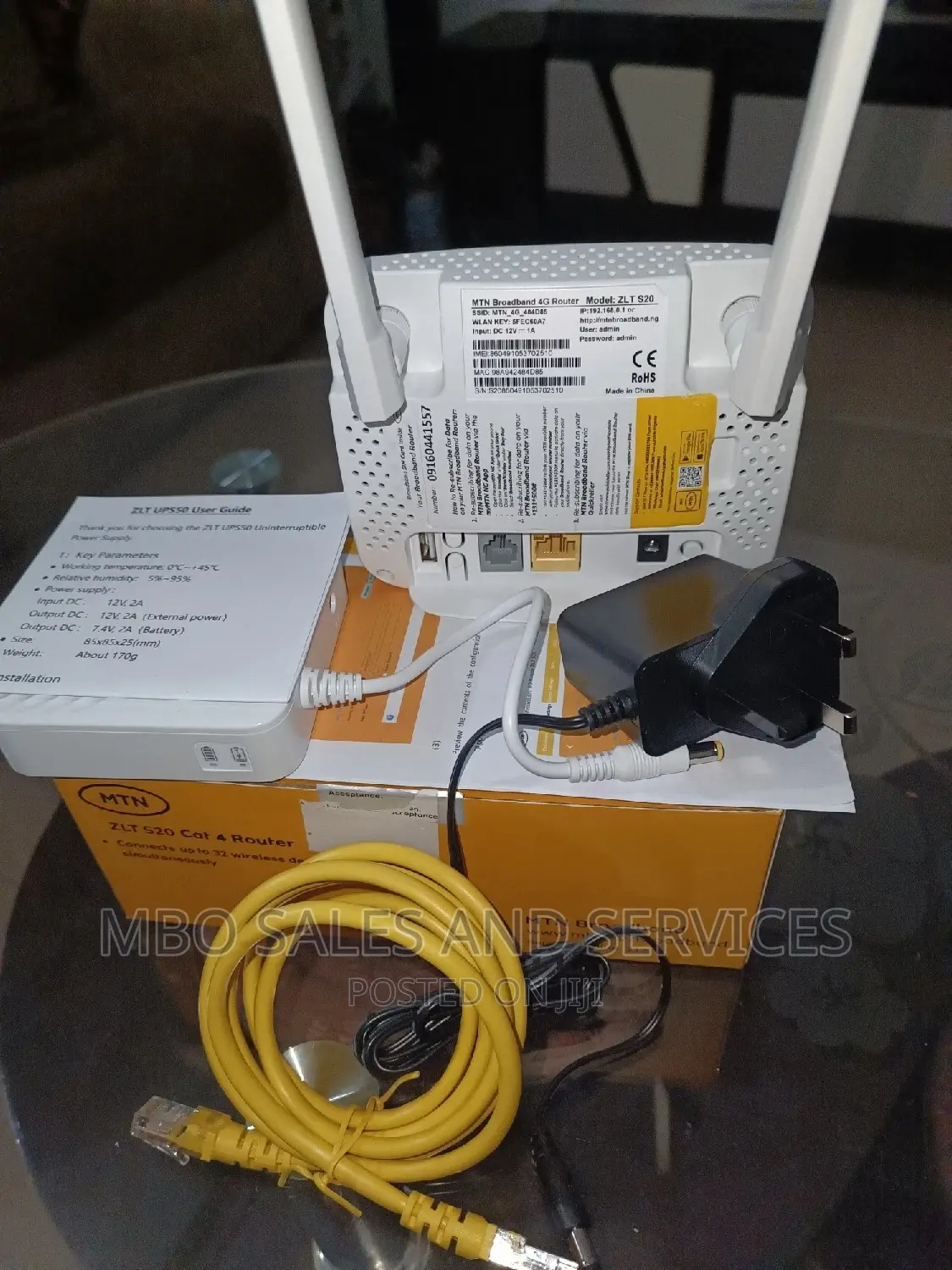 MTN 4g Universal Broadband Router - Turbonet Compatible