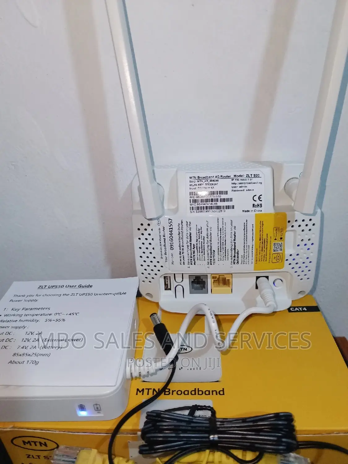 MTN S20 Universal 4G Router