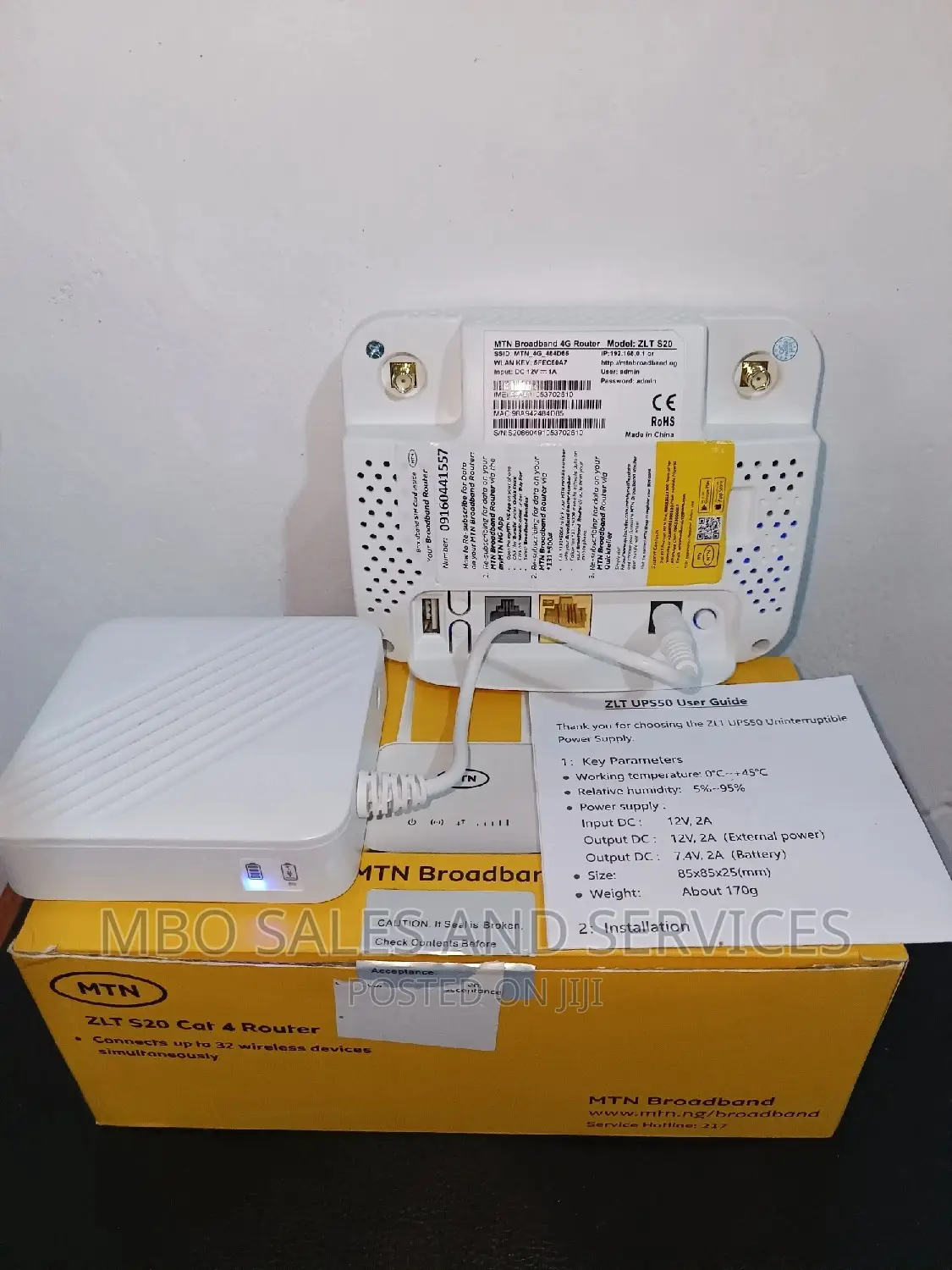 MTN S20 Universal 4G Router