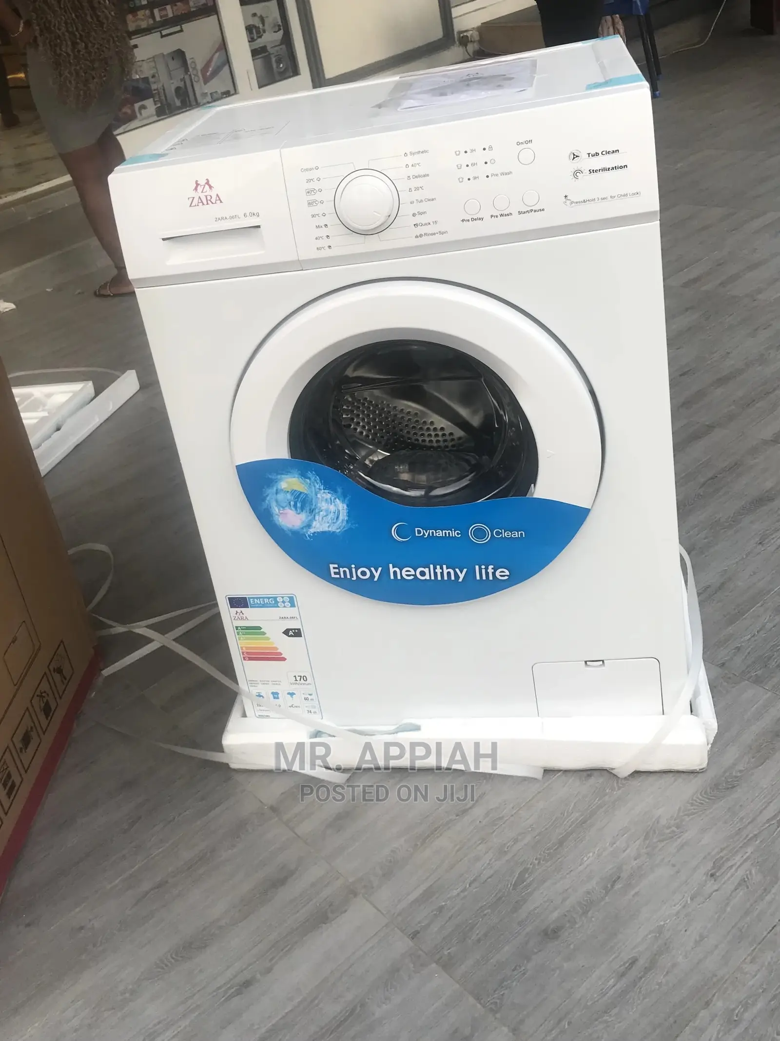 Durable and Affordable Zara Electric Washingmachine(6kg)