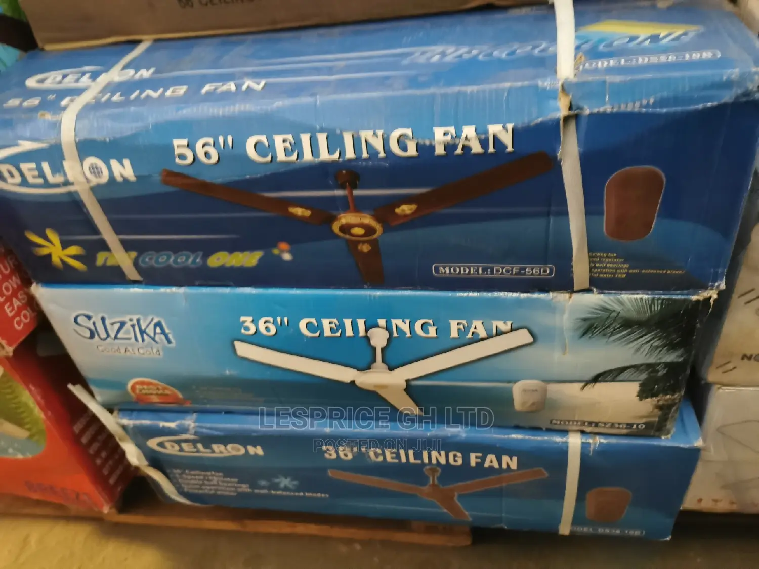 Presentable Delron Ceiling Fan 56"