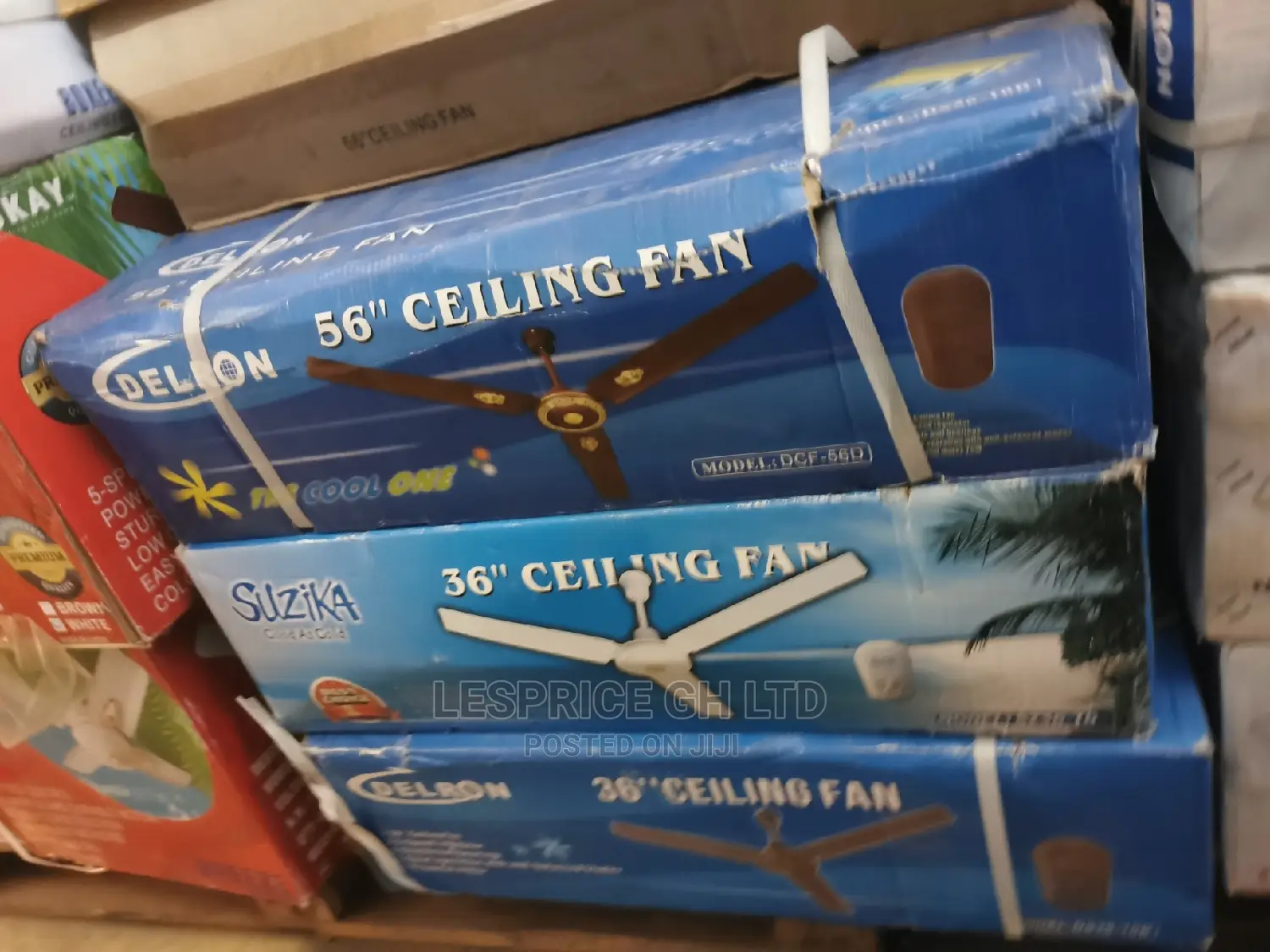 Unique Delron Ceiling Fan 56"