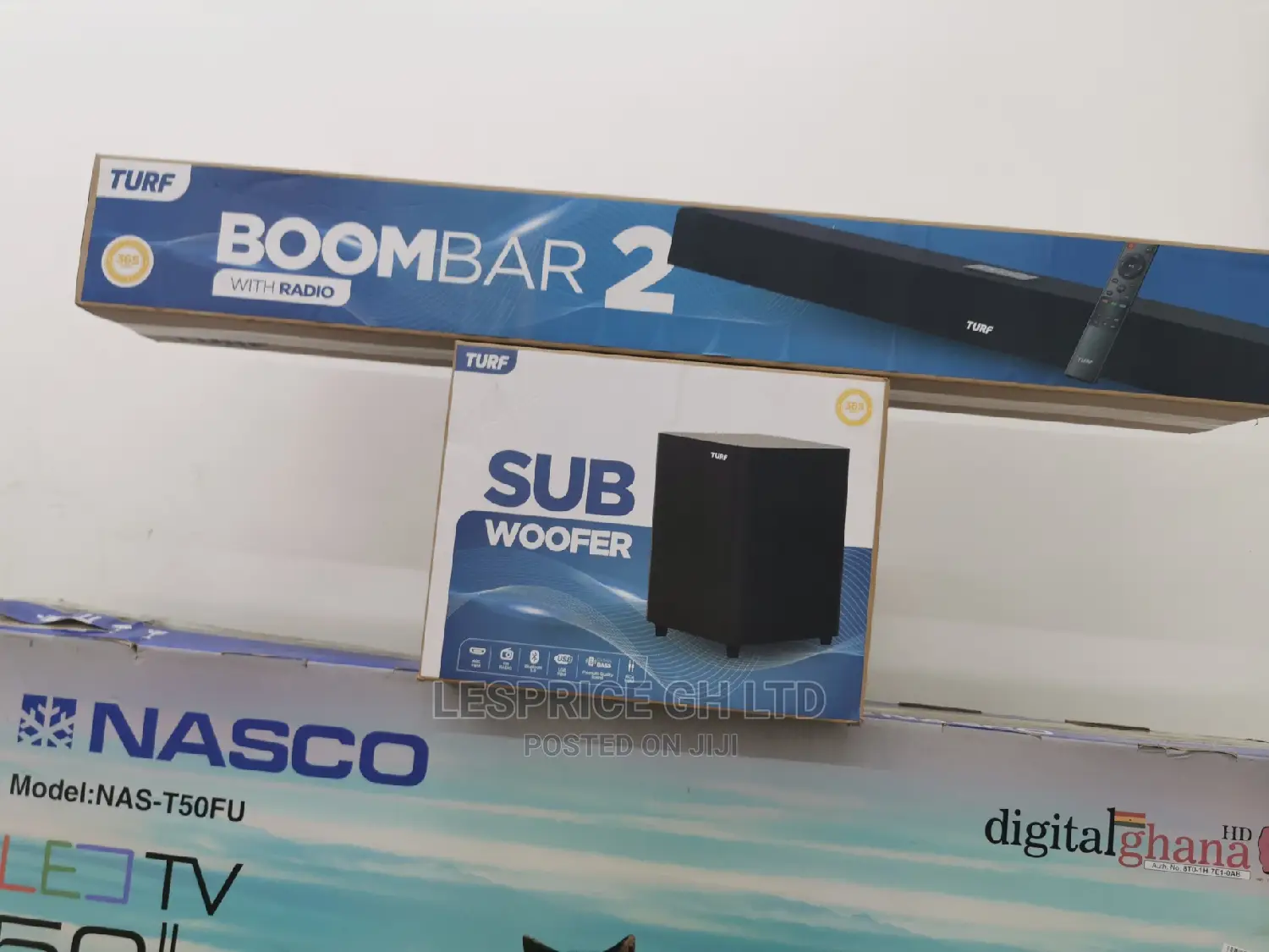 New in Box Turf Boombar With Radio