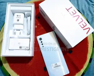 New LG Velvet 128 GB White