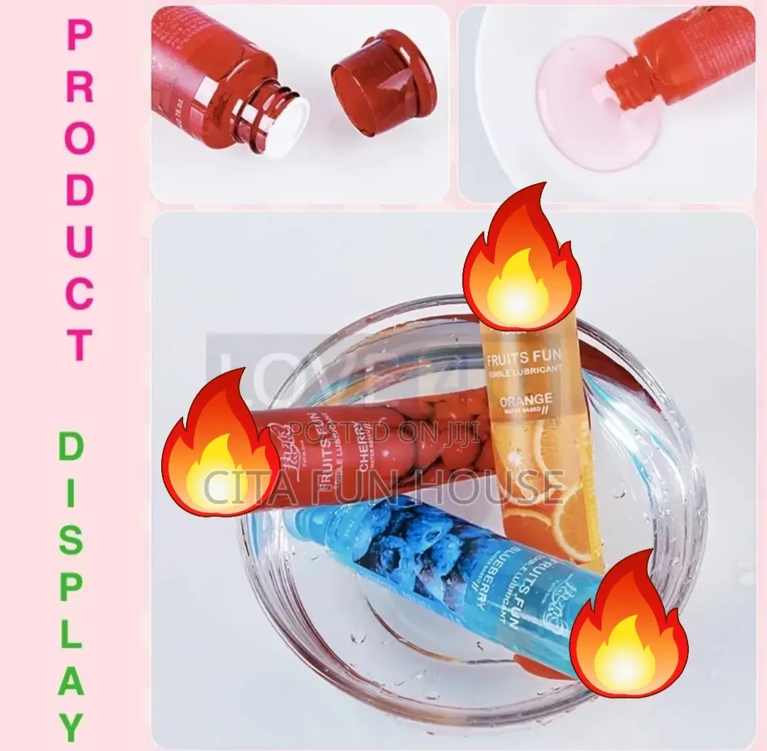 Fruit Flavoured Edible Lubricant