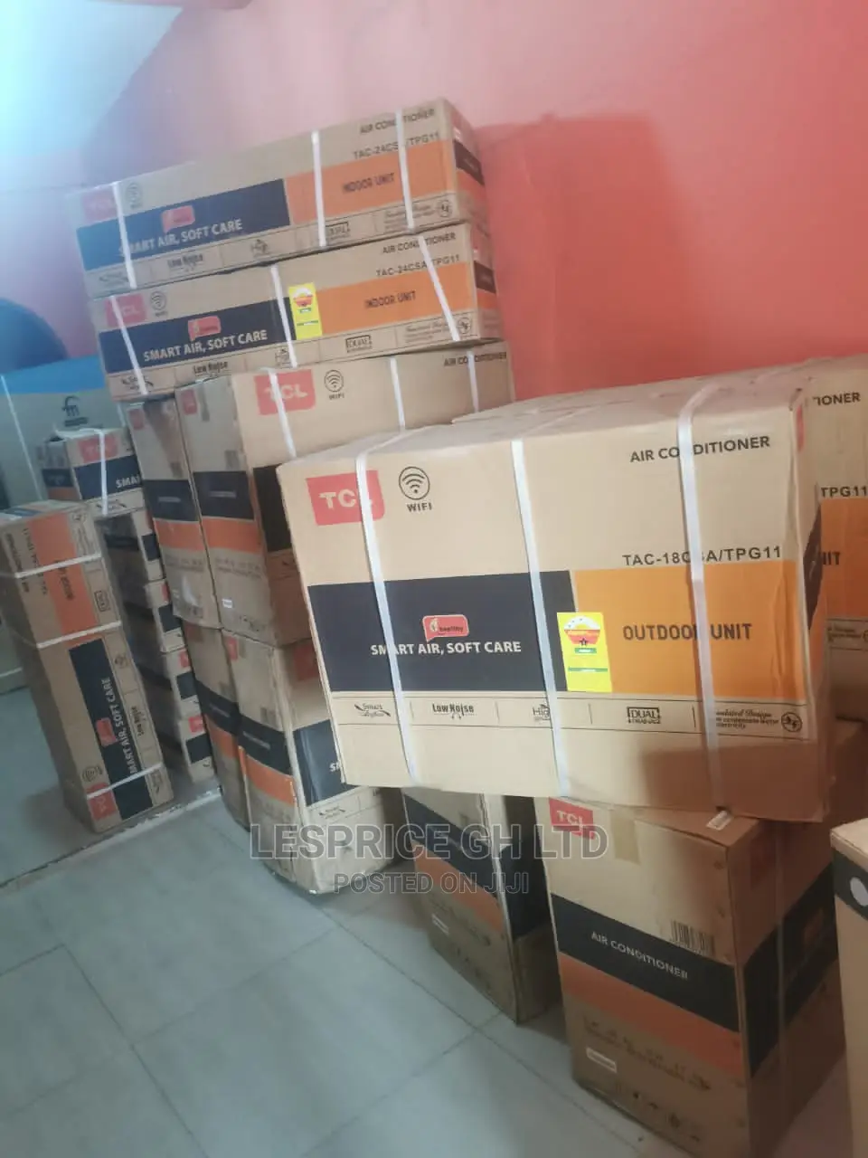 Fresh TCL Air-Conditioning 1.5hp R410 Gas
