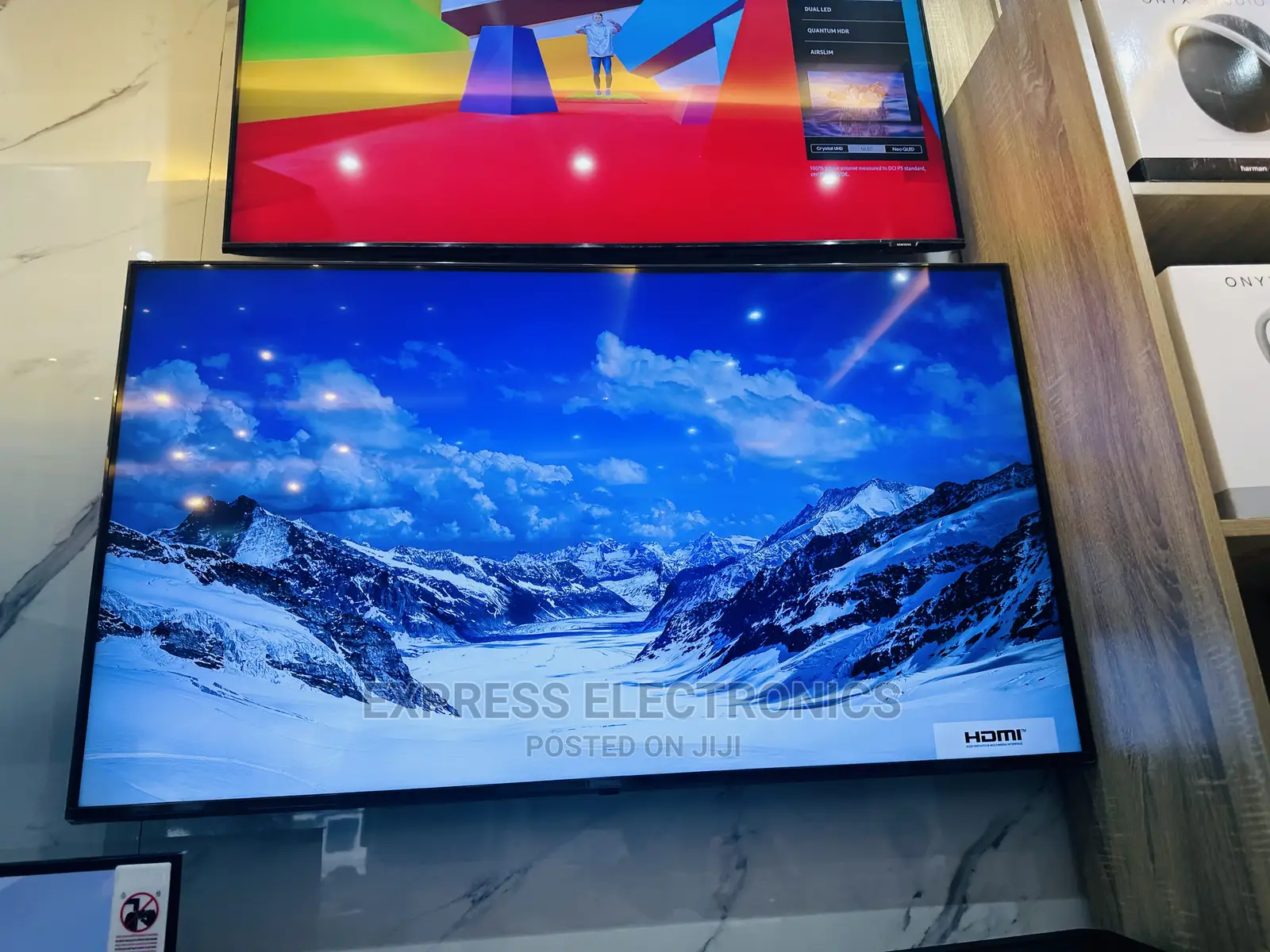 Perfect  and Slim LG UHD Smart Nano756 65” Nanocell Tv
