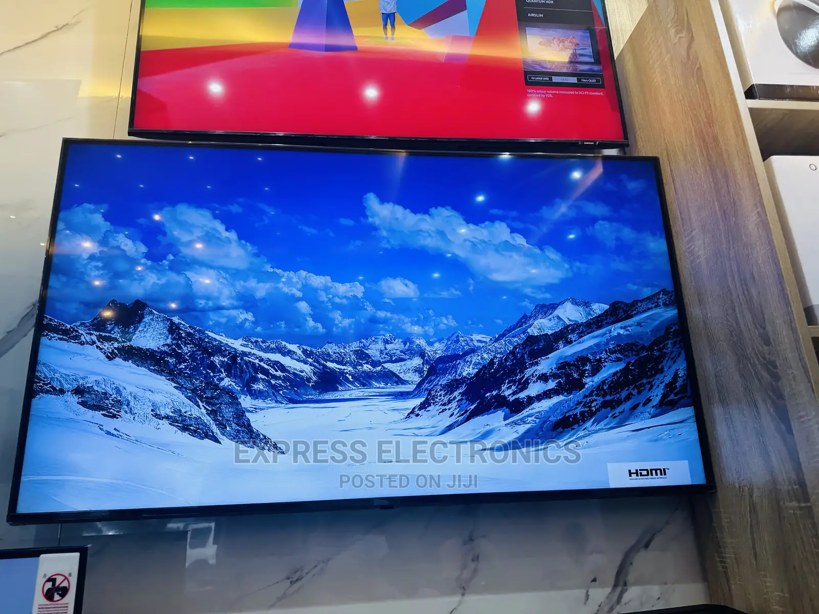 Perfect  and Slim LG UHD Smart Nano756 65” Nanocell Tv