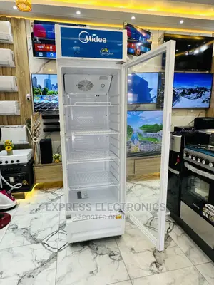 400L MDRZ432FZG21 Display Fridge White Midea