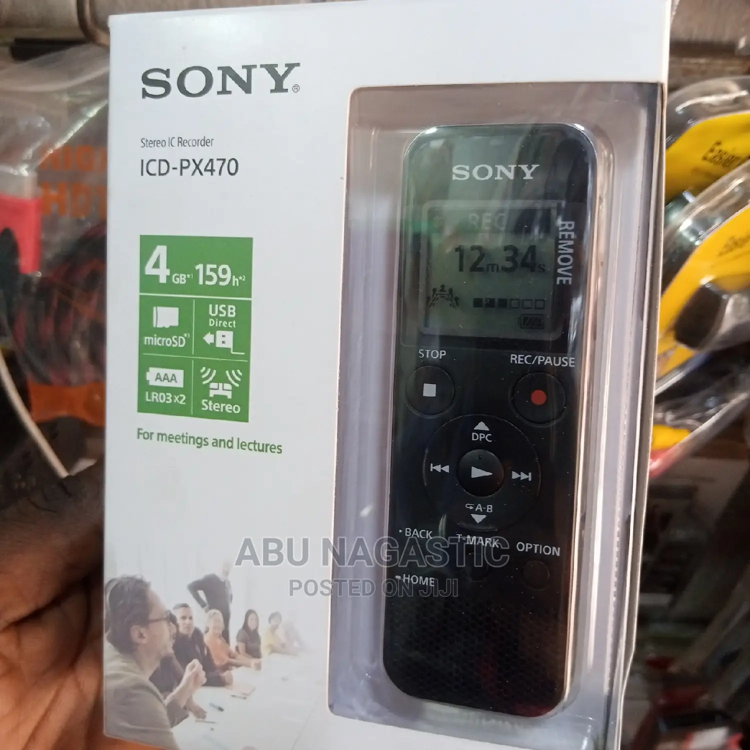 Sony Icd-px470 Stereo Digital Voice Recorder