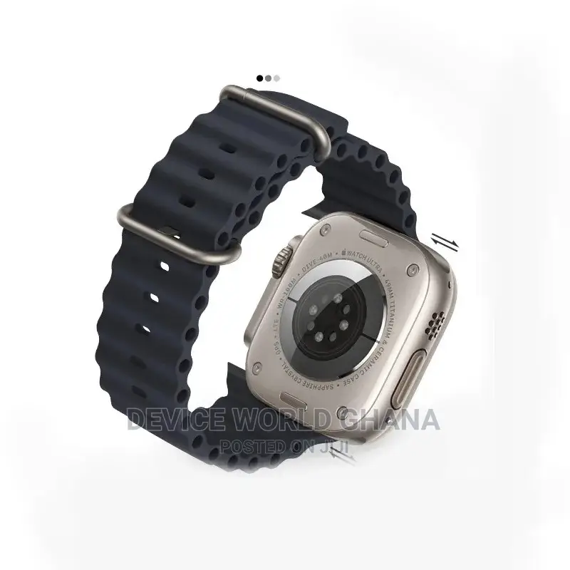 Ocean Silicone Strap for Apple Watch Series 1-9(All Sizes)