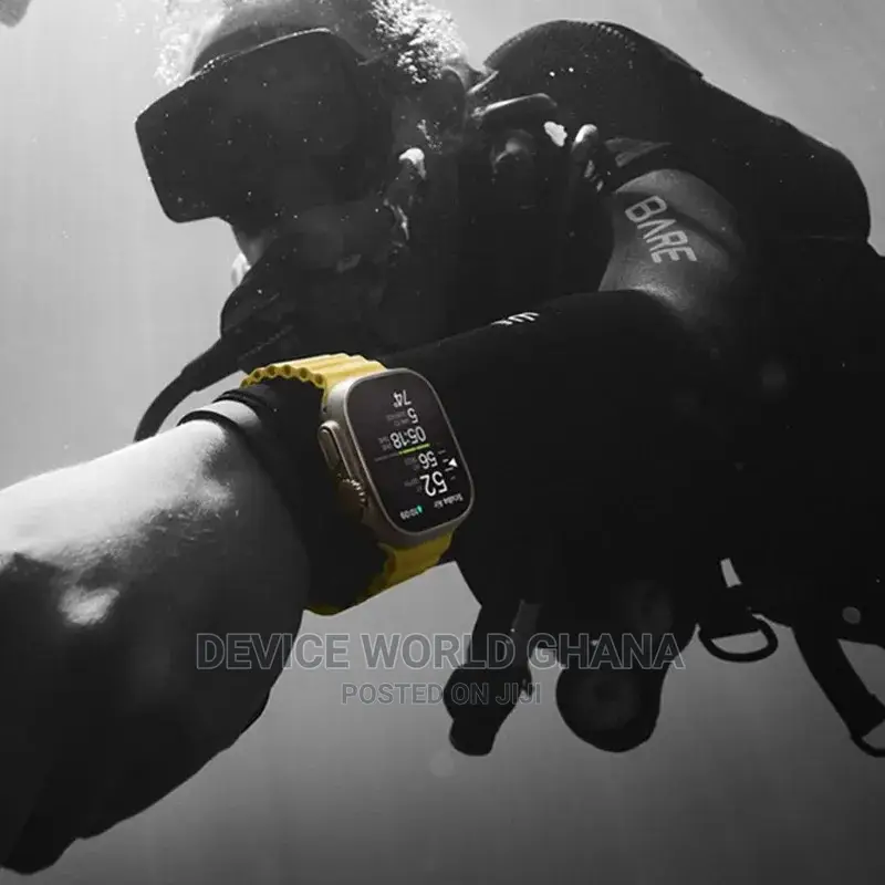 Ocean Silicone Strap for Apple Watch Series 1-9(All Sizes)