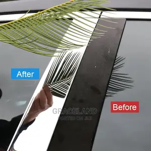 4 Set of Silver Mirrors for All Car Window Center Anti