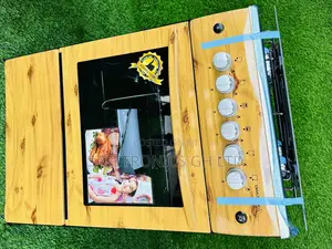 Quality Light Wooden 4 Gas Burner Oven With Grill Cooker
