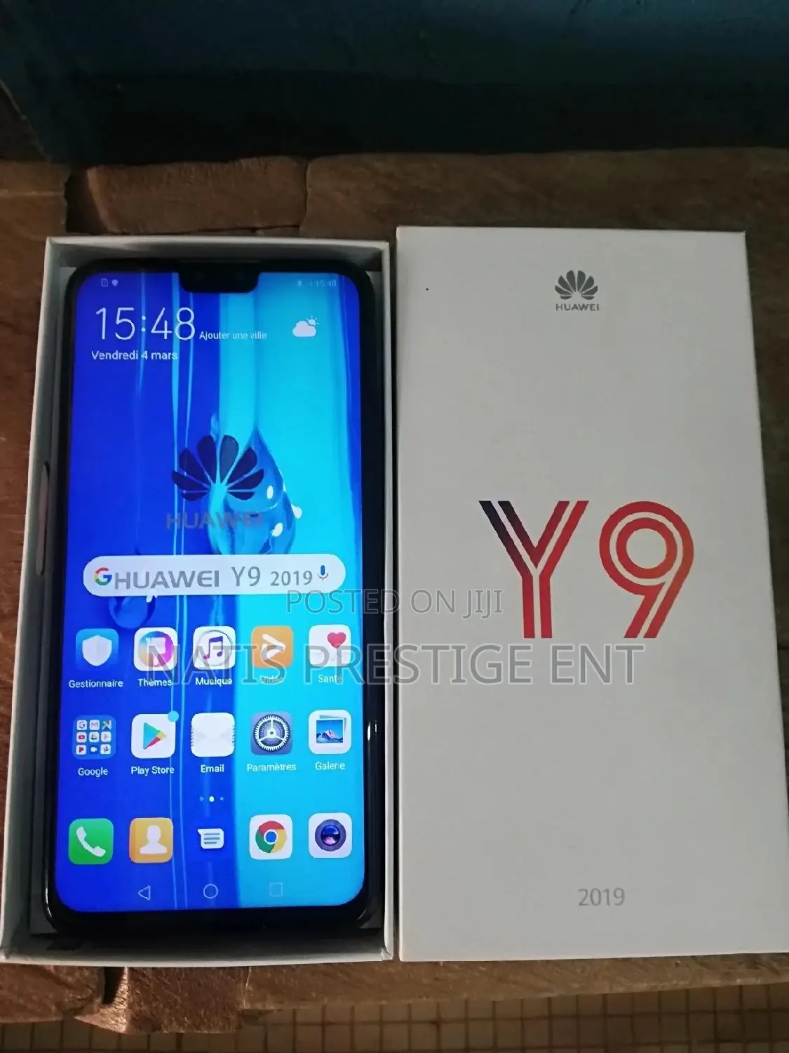 New Huawei Y9 2019 128 GB Black