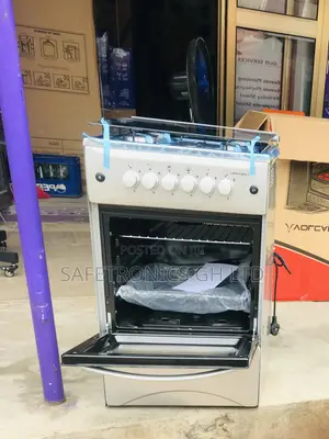 New Smart Volcano 4 Gas Burner 60x60 Oven With Grill