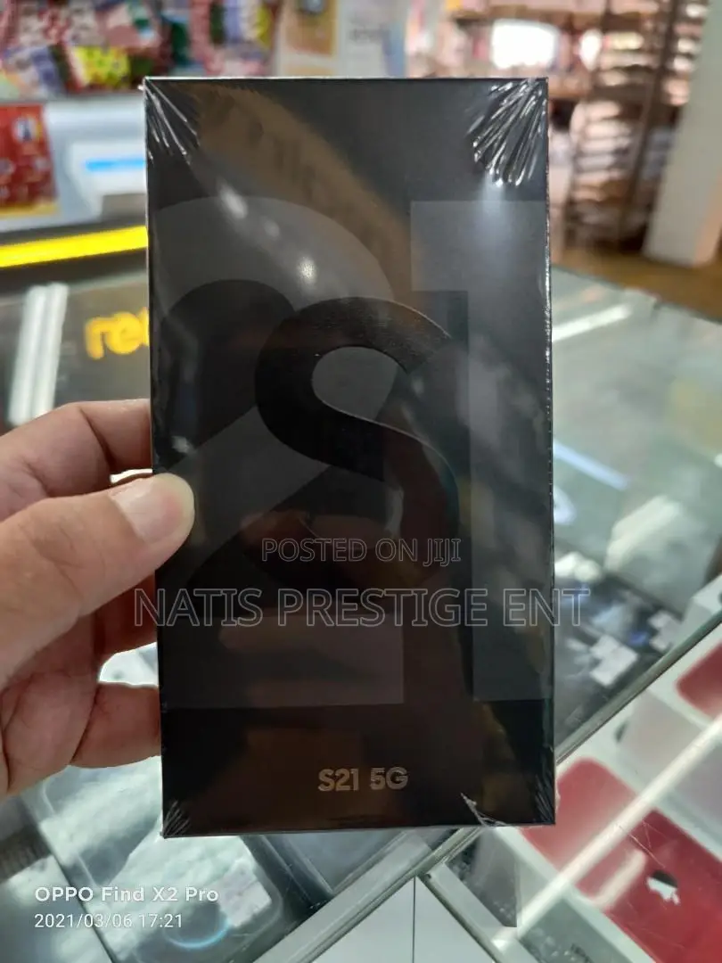 New Samsung Galaxy S21+ 5G 256 GB Black