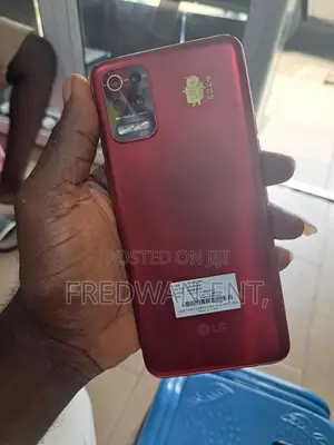 New LG Q52 64 GB Red