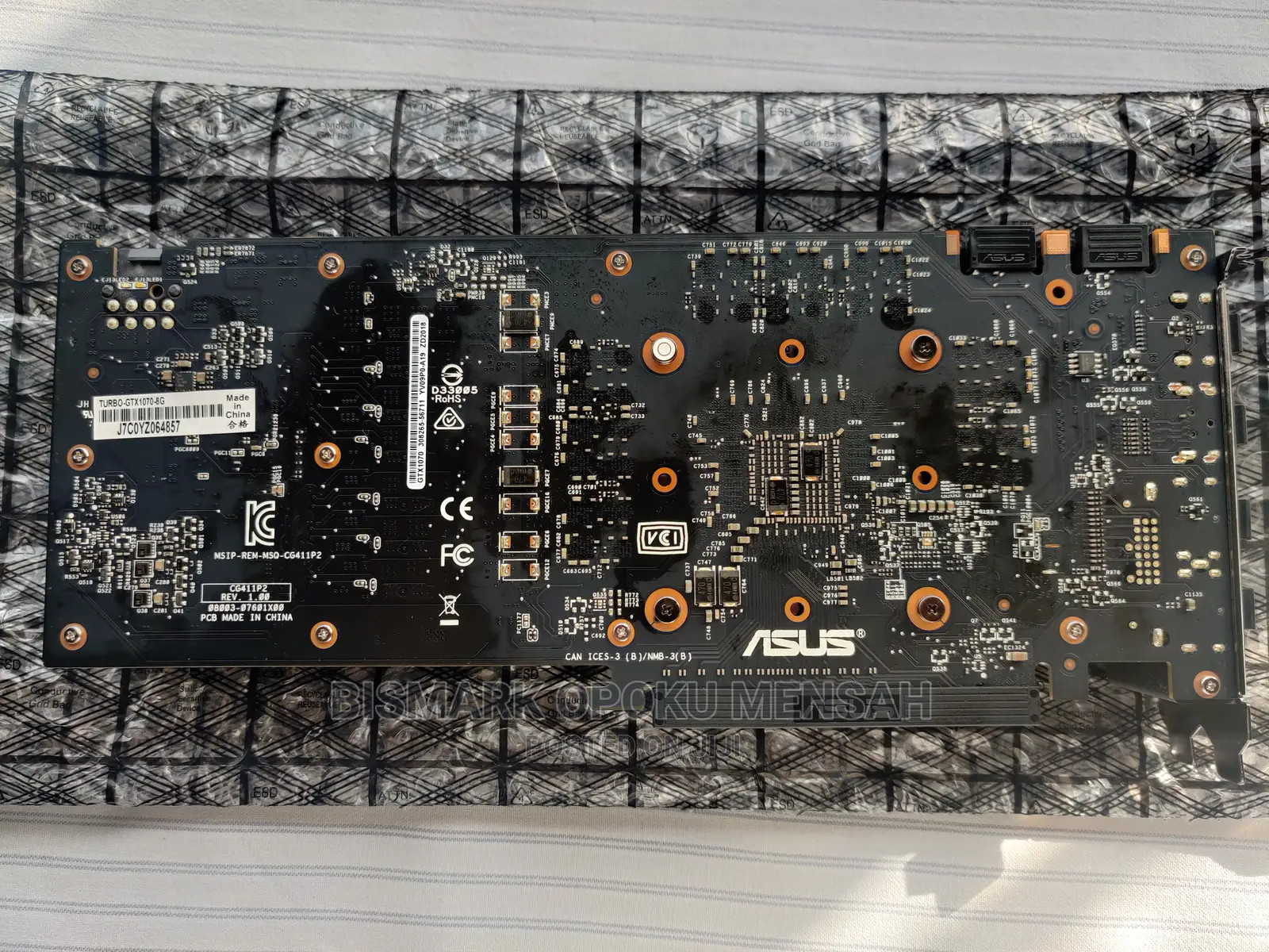 Asus Turbo Geforce GTX 1070 8gb