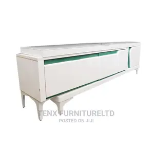 TV Stand (Extensible Tempered Glass Top)