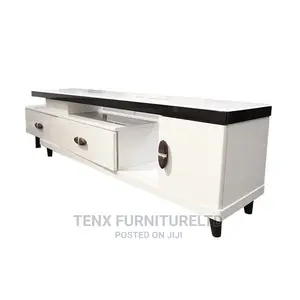 TV STAND With Compartment and 2 Drawers for Storage
