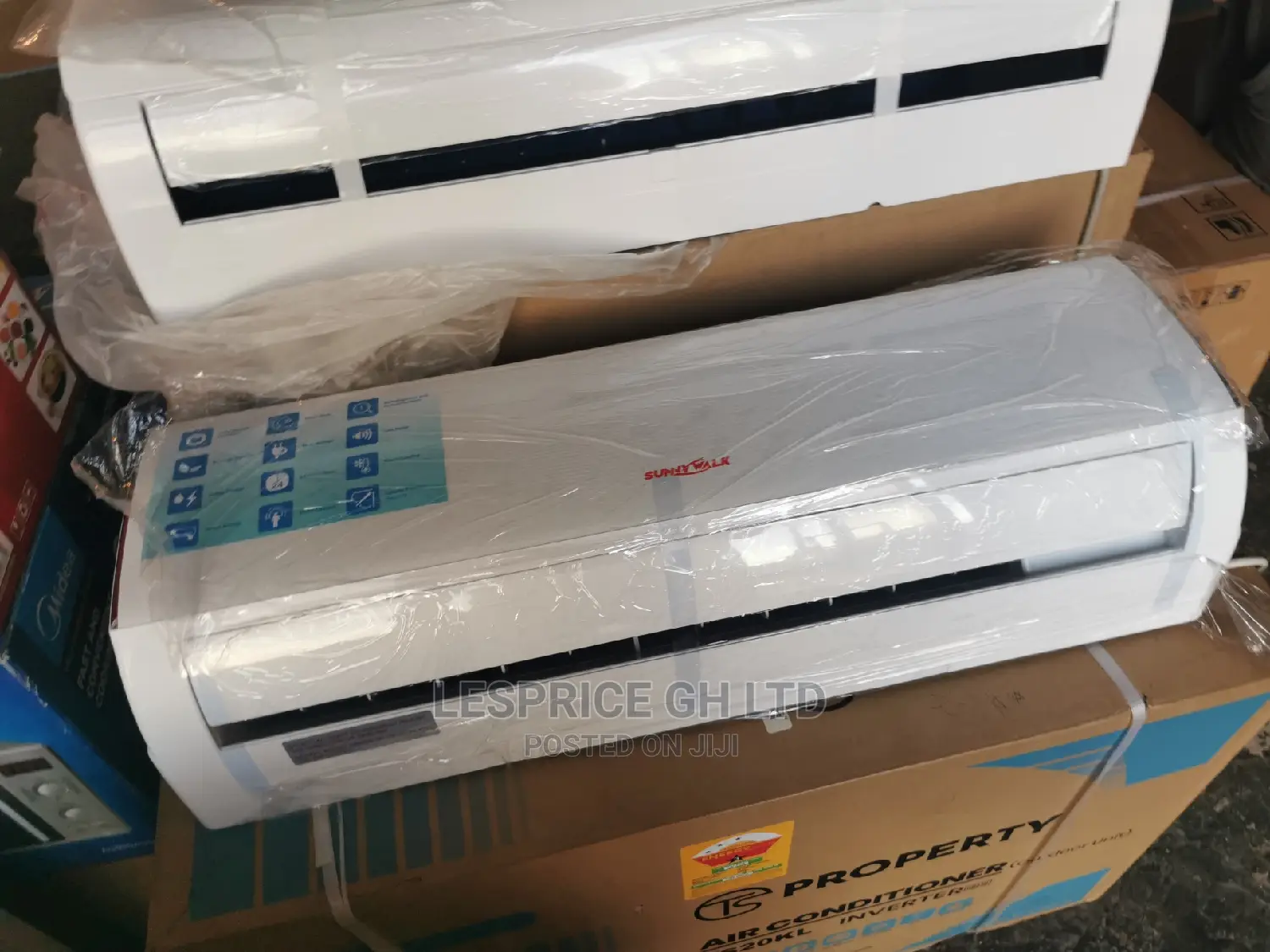 Powerful Sunny Walk Air-Conditioning 1.5hp R410 Gas