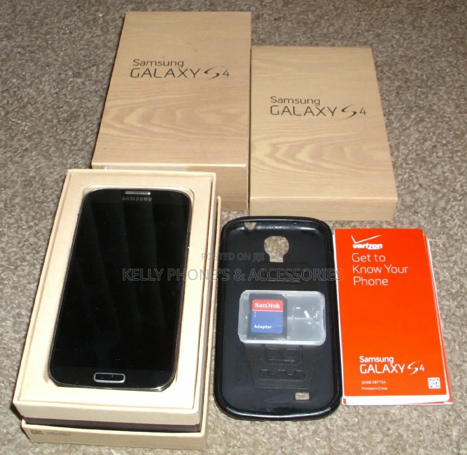 New Samsung Galaxy S4 CDMA 16 GB Black