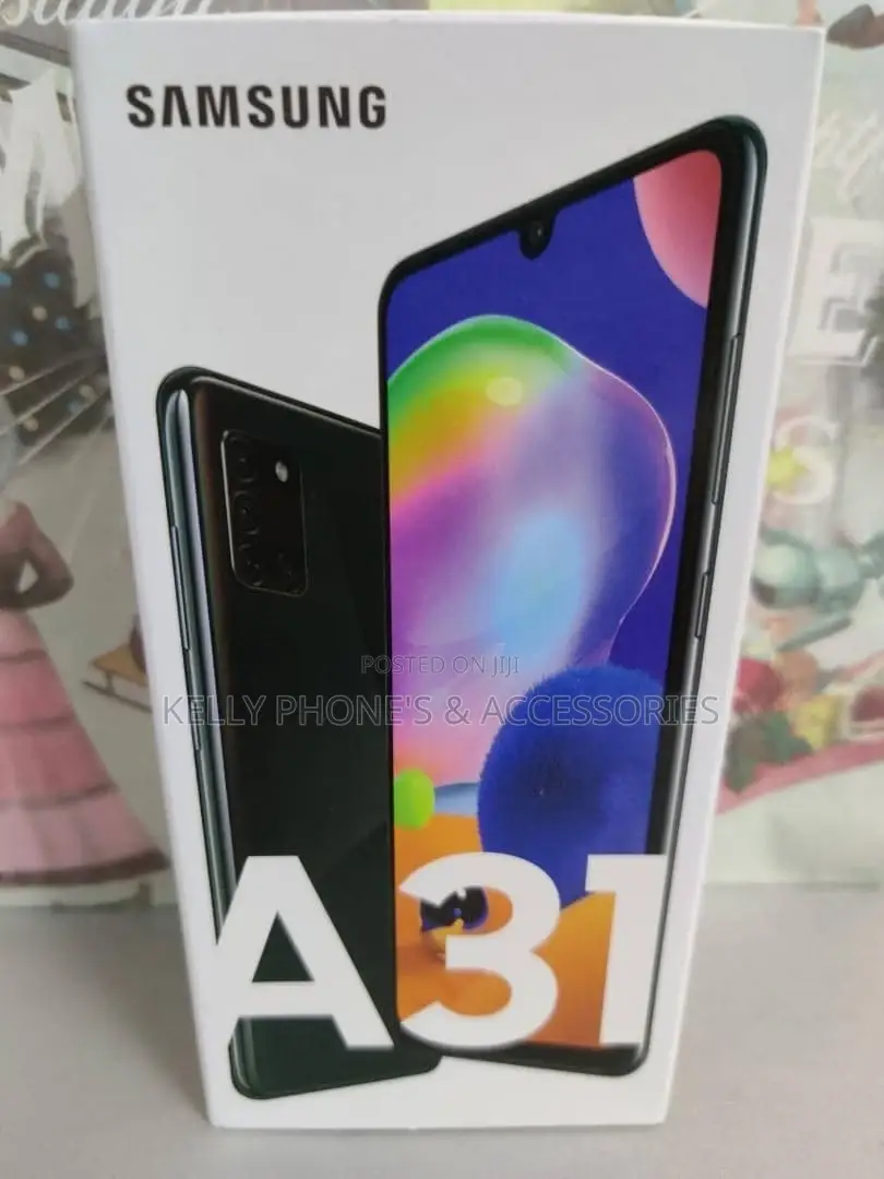 New Samsung Galaxy A31 64 GB Black